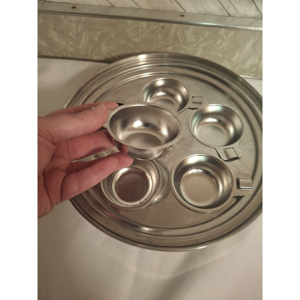 Baycrest Stainless Steel 3 Ply 11" Skillet /Poacher 5 Cups NO LID Made In Canada - Picture 5 of 7